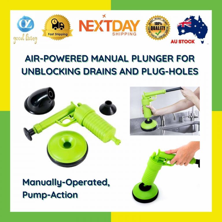 Drain Jet*AS SEEN ON TV*Clear Blocked Drains*Quickly*Safely*Air Power